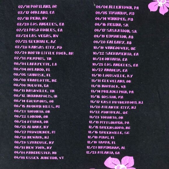 Vintage 2010 Justin Bieber World Tour Concert Tee | 2-Sides | Small - Picture 8 of 8